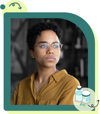 Treatment Impact Woman Mobile